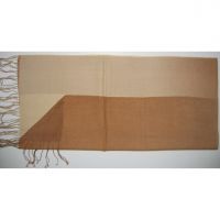 Sell winter long brown cashmere & silk shawl Y-09322