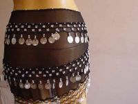 Sell Belly dance scarf with coins