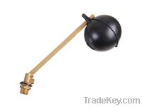 brass floating valve with plastic ball
