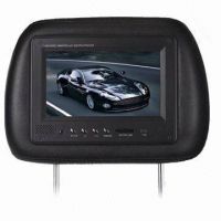7-inch headrest monitor with SD slot/USB port (700A)
