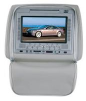 7-inch headrest monitor with  8-digit game function, support teo player