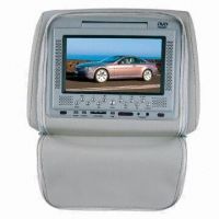 Headrest Car DVD Player/ Screen Cover, Built-in TV, Game and FM -668N