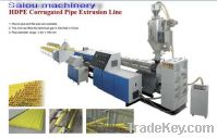 HDPE/PP/PVC Double Wall Corrugated Pipe Extrusion Machine