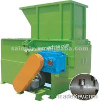 Plastic single shaft shredder