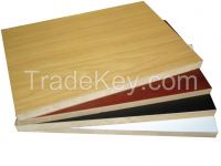 18mm cherry melamine mdf board for furniture and decoration