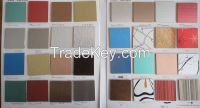 brushed color of  aluminium faces mdf board for furniture door