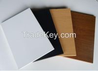 5mm white melamine mdf board for furniture and decoration