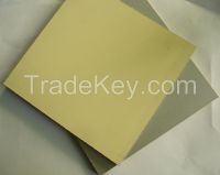 RAL1015 Beige color aluminium faces mdf board for room partition and decoration