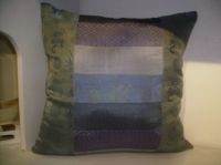 Square cushion cover in silk