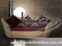 Water hyacinth sofa