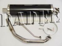 Sell high performance carben fibre exhaust kit for gy6 scooters