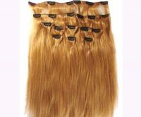 Sell human clip-in hair extension