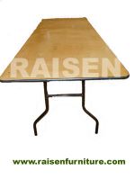 Sell banquet folding table,plywood table,folding legs