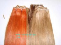 skin weft, human hair skin weft, hair weft on Poly, hair weaving 3