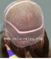 Sell human hair wig, hand tied wig, full lace wig, French/Swiss lace Wig5