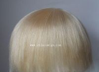 Sell 100% human hair toupee, hand tied toupee, free size toupee