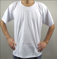 Sell cotton 120 gsm white t-shirt