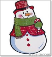 Sell Snow Man Shaped Melamine Dinner plate-Food safe, Customized deca