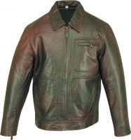 Sell Leather Jacket's 550880 Black & Brown