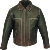 Sell Leather Jacket's David Black & Brown