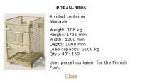 Sell Postal container