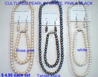 Sell cultured pearl in 1 set