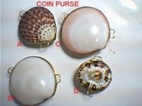 Sell coin purse in shell