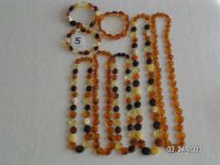 Sell Baltic amber bracelets, necklaces