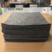 40x50cm grey 200gsm general purpose oil absorbent pads