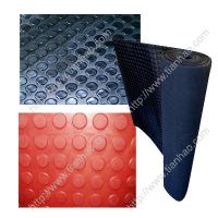 Low round dot rubber sheet