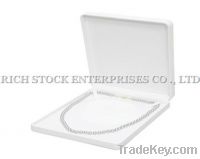 Round cornered leather jewelry box set
