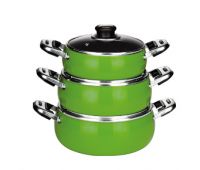 Sell  Aluminum Belly Shaped Saucepot