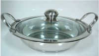 Sell Double ear Stainless steel Pot