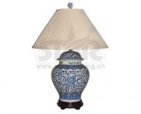 Sell Blue and white porcelain table lamp