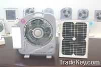 yiwu Solar rechargeable fan supplier