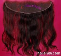 Sell virgin human hair lace frontal