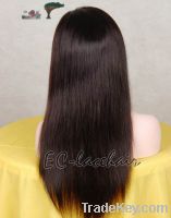 Sell color 2 silky straight human hair wigs