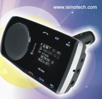Sell Patented Product: Bluetooth Handsfree Car Kit with Car Mp3 Player