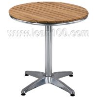 Sell aluminum teak table