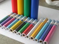 Sell color adhesive pvc vinyl for cutting on plotter