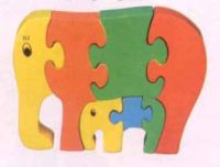 Sell Wooden Jigsaw Puzzle Elephant
