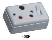 Sell 15A 3 Pin Switch Socket with Shutter