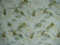 Sell embroidered organza