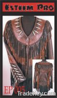 Sell western style leather jacket