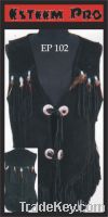 Western style leather waistcoats