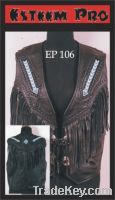 Western leather waistcoats