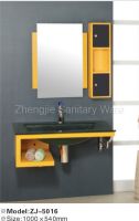 Sell glass basins, PVC (+solid wood+allumin+bamboo) cabinet, mirror1