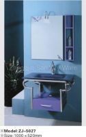 Sell  glass basins, PVC (+solid wood+allumin+bamboo) cabinet, mirror5