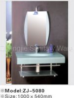 Sell glass basins, PVC (+solid wood+allumin+bamboo) cabinet, mirror6