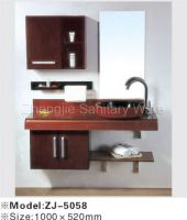 Sell glass basins, PVC (+solid wood+allumin+bamboo) cabinet, mirror7